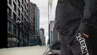 eating cum with agarabas and olpr voyeur