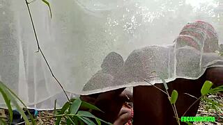 fucking my old man deep in the forest! 🌲