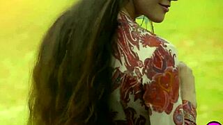 Joy Draiki poses amazingly, undressing to naked lingerie, showing sexy ass and pussy!