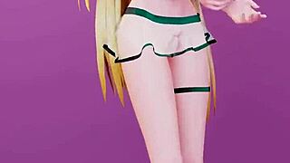 date a live mayuri dances undress to bboom bboom song in mmd 3d