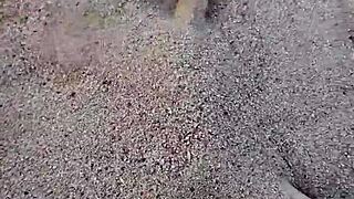 Bare Feet in Sand for Sensory Foot Fetish Modeling