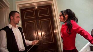 I am a naughty slut getting analfucked in my uniform.