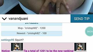 Mariru amamiya masturbates in heels and lingerie for big cock