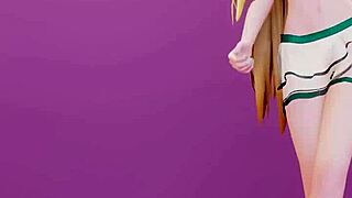 date a live mayuri dances undress to bboom bboom song in mmd 3d