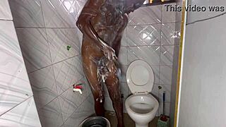 Shower Fun With Big Cock