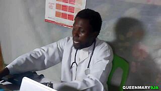 husband brings wife to gynecologist and ends with creampie surprise