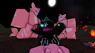 i meet whorblox ralsei in the furry world