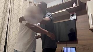 Caught Us Bent Over! Come Fuck My Big Pussy With Monster Cock!