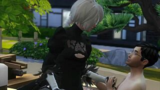 i caught them in the bath, voyeur style in sims 4 action