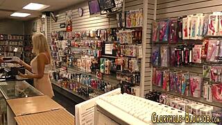 busty gloryhole whore sucking monster cock