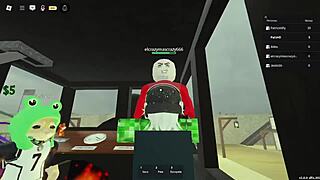 She stays afk and everyone joins in a wild gangbang. They take turns banging her hard.