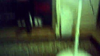 Asian Blonde in Glasses Gives Blowjob to Maxxx Loadz Backstage