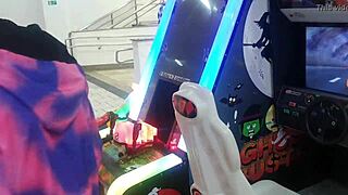 i hunted for a guy at the shopping mall and gave in the bathroom with paty bumbum and el toro de oro