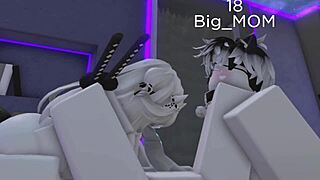 Exploring Roblox with friends in a fun game session