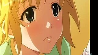 Poor Guy Gets Surrounded By Horny Women In Anime Hentai Gangbang With Cumshots And Titty Fucking