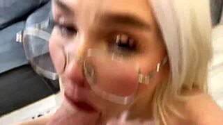 i fucked the sexy realtor's tight pussy while she gave me a blowjob, her blue eyes staring up at me from pov