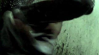 Intensely Enjoying Handjob With Monster Cock