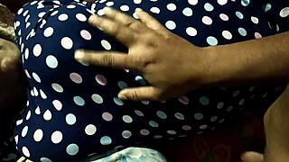 desi milf chikki bhabi gets her delicious boobs massaged then fucked hard on the ranch