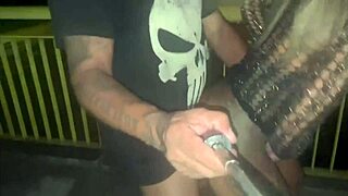 I watched my wife get wild with a cyclist and cum twice