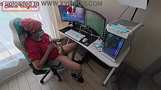 Bisexual Couple Roleplays Boss's Son Cum On Tits Doggystyle