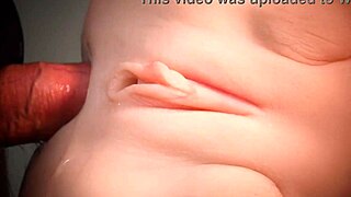 Curvy blonde mistress moans from big strapon orgasm.