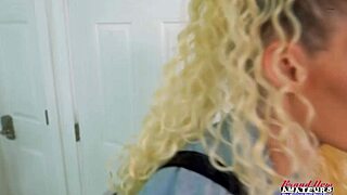 Petite Blonde Hottie Sassy, How Do You Finger and Suck So Good?