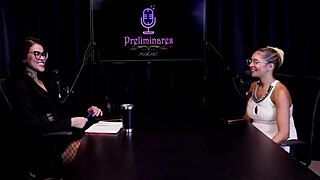 Barbara Sol's First Show Success! Fetish In Sheer Red