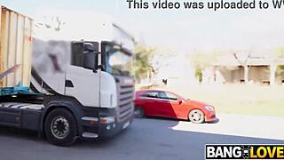 Tabatha in sexy underwear experiences wild public sex.