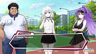 Claire says, 'I'm such a perverted slut in this threesome.'