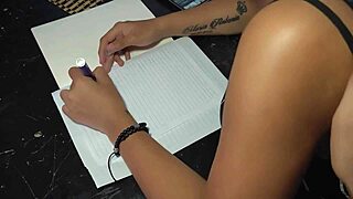 Intense Anal Fuck During Job!