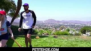 Petitehoe - Coach Billy Boston Drills Tiny Rookie Haley Spades