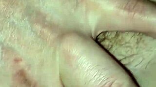 Rubbing Cum Deep Into Her Cervix for Pregnancy Attempt