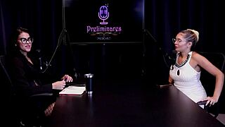 Barbara Sol's First Show Success! Fetish In Sheer Red