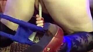 Hotwife Steffi Pulls Off Her Panties, Exposing Pretty Pussy!