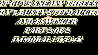 Stepsister Fucked Hard In Backyard