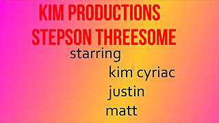 Stepson Fucks Mum In Threesome