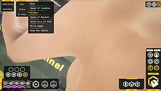 Deepthroat game leads to cum in mouth!