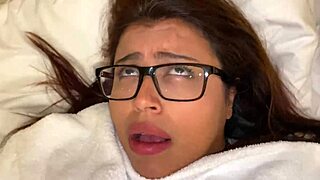 Is Stepmom Moaning From Fucking Latina Cock In POV Creampie?