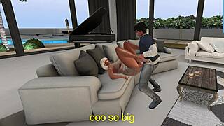 Stepson Fucks Mum In Threesome