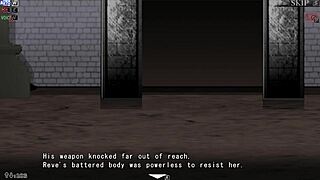 Yume-Same Dominates With Face Sitting In Giantess Defeat Scene