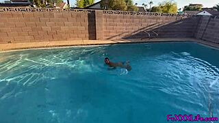 i made the teen nervous with my monster cock test