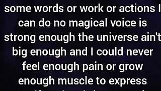 Do you crave a strapon lover more than my lonely kindness?