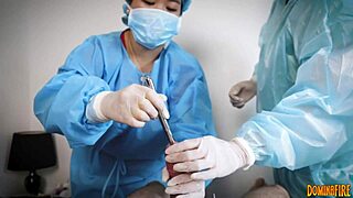 Femdom nurse sounds patient