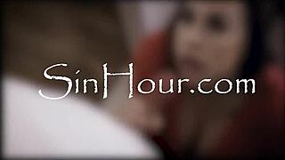 why did this slippery massage turn into licking her shaved pussy with sensual cunilingus?