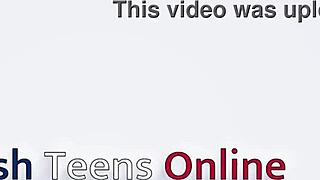 British teen 18+ delivers intense joi