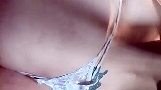 Blonde Masturbates Naked on Bed