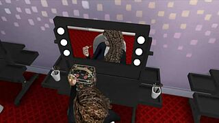 b-yonce's double penetrated fame with two black studs