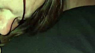 My wife spits on cock, moans, and deepthroats it