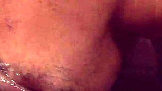 black milf riding cock for anal creampie and cumshot