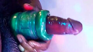 Hallelujah Johnson worships huge BBC 😍